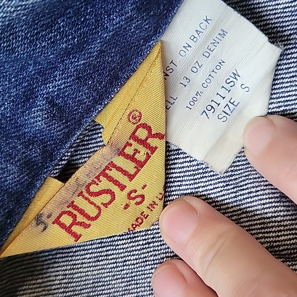 Rustler jean jacket - Picture 3 of 5